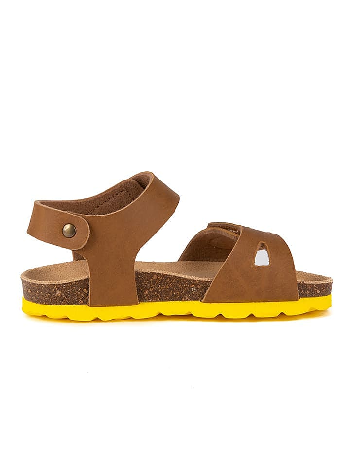 billowy Sandalen in Camel günstig kaufen 32