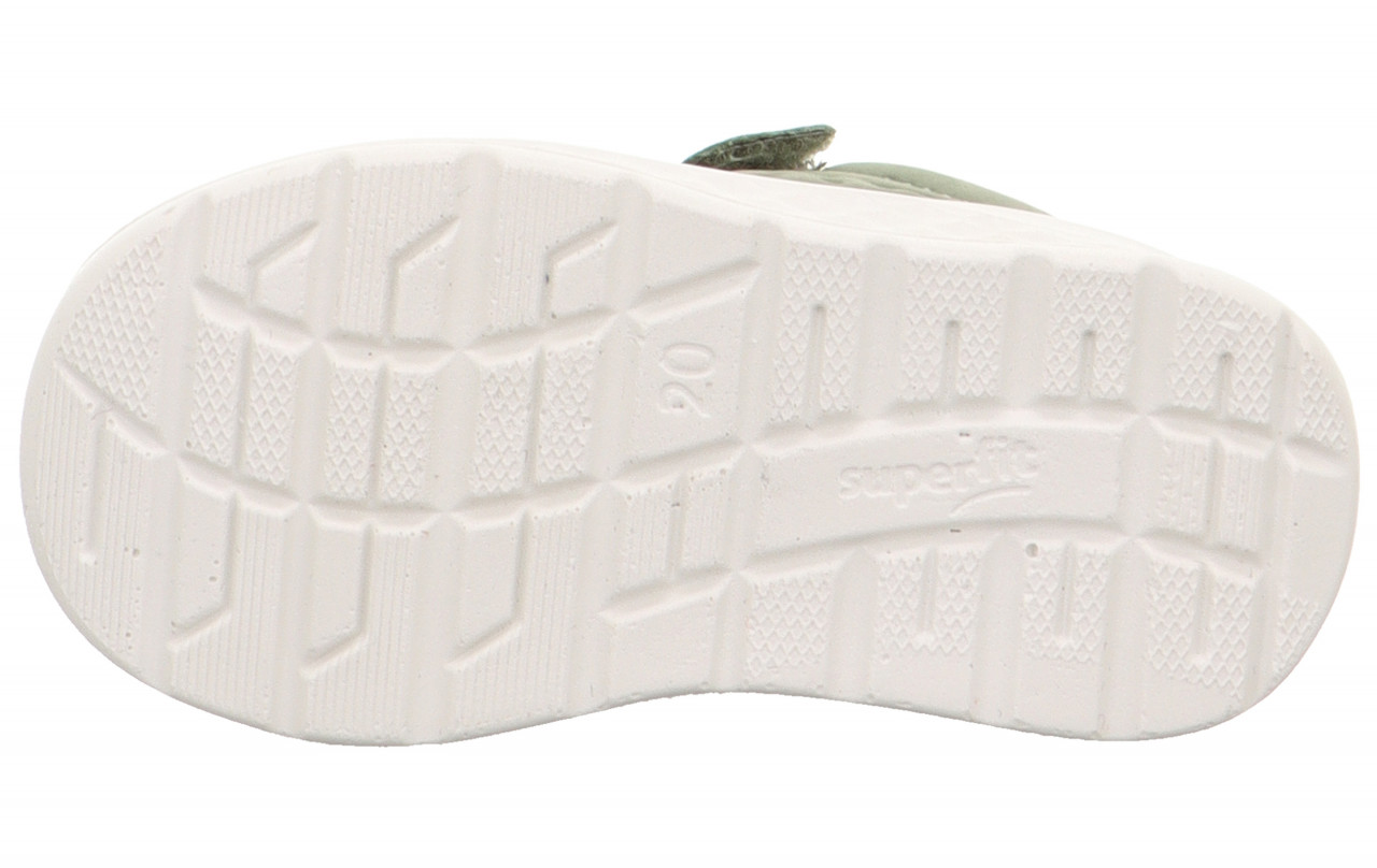 BREEZE - Hellgrün Sneaker low mit Klettverschluss