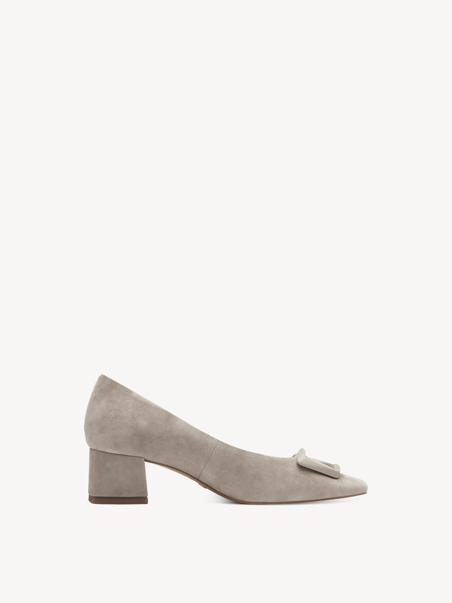 Escarpin en cuir - beige