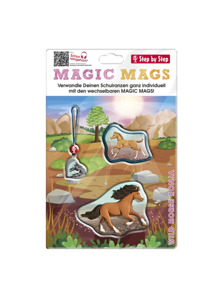 Step by Step Ranzen-Zubehör-Set MAGIC MAGS in Wild Horse Ronja günstig kaufen onesize