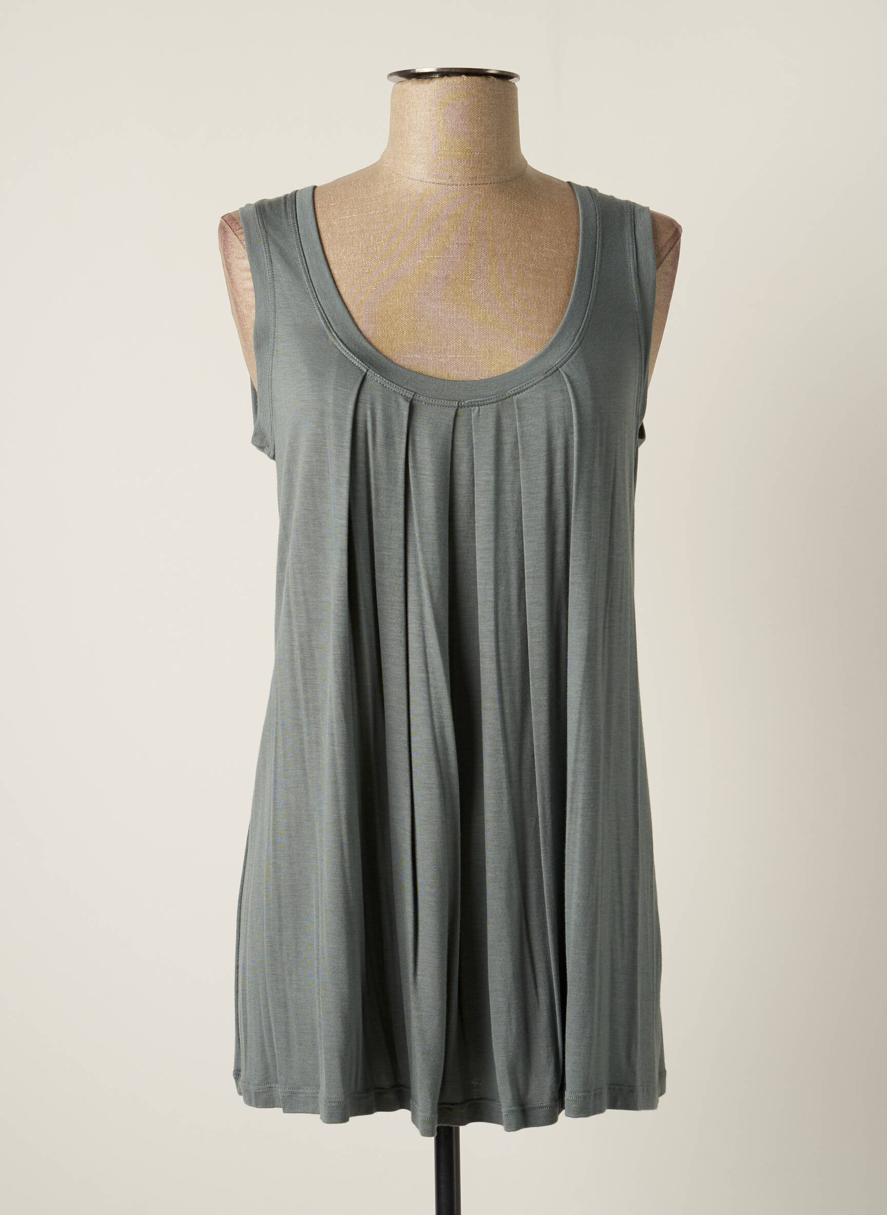 Lauren Vidal Tuniquemanchelongue Femme couleur gris