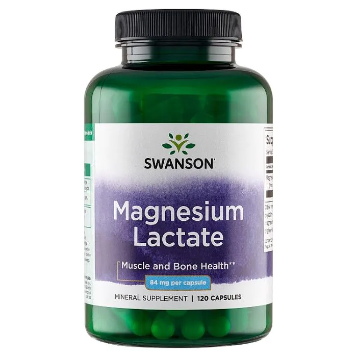 Κάψουλες Swanson Magnesium Lactate