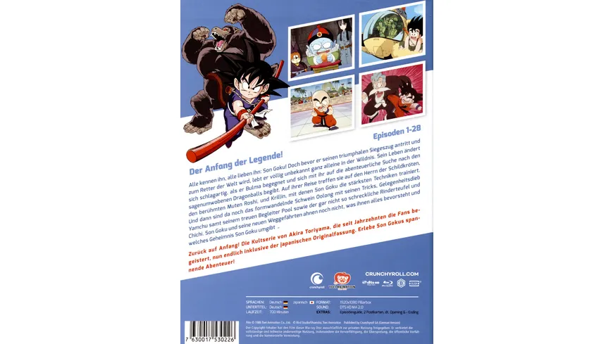 Dragonball - Die TV-Serie - Box 1  [3 BRs]