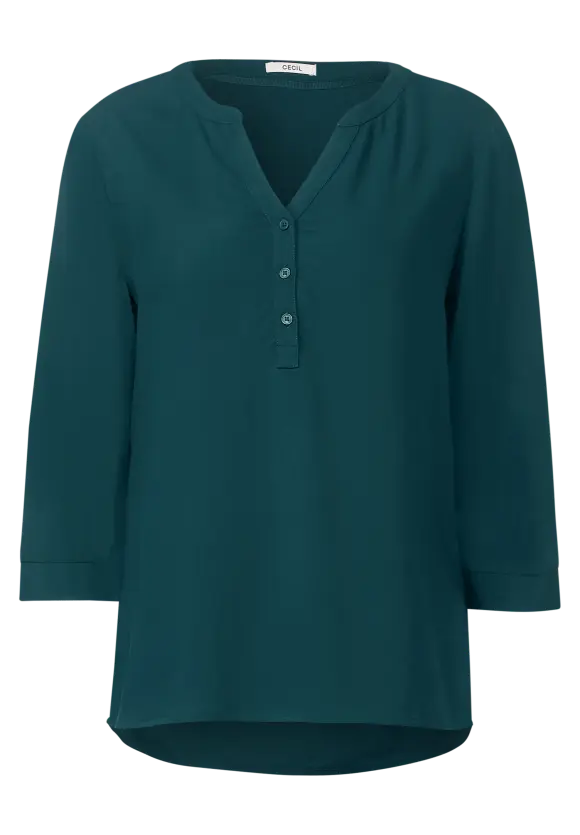 CECIL Viskose Bluse in Unifarbe