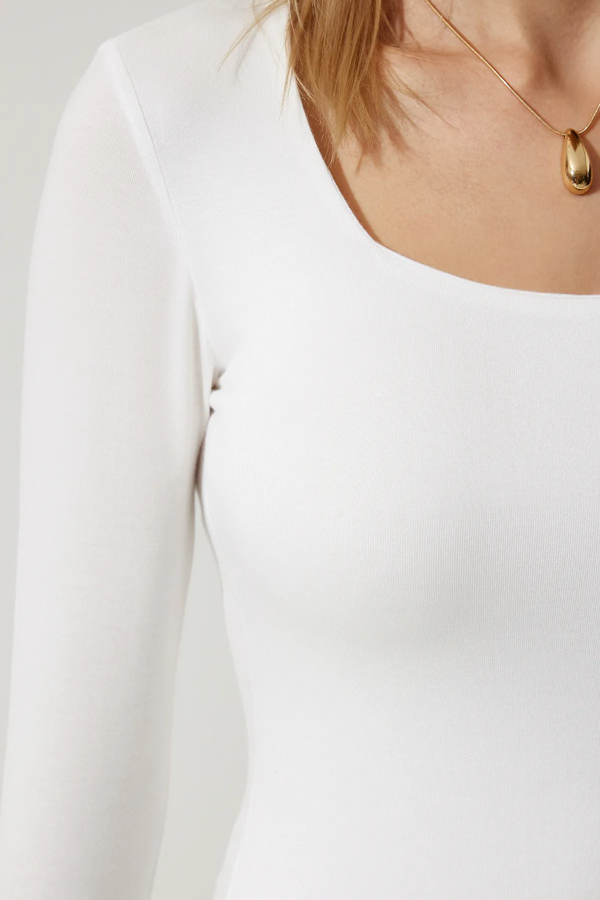 Happiness İstanbul  Bluse - Weiß - Regular Fit