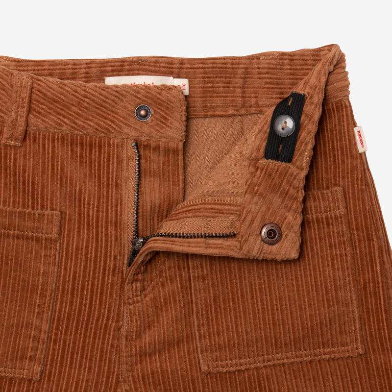 Short fille velours beige Catimini