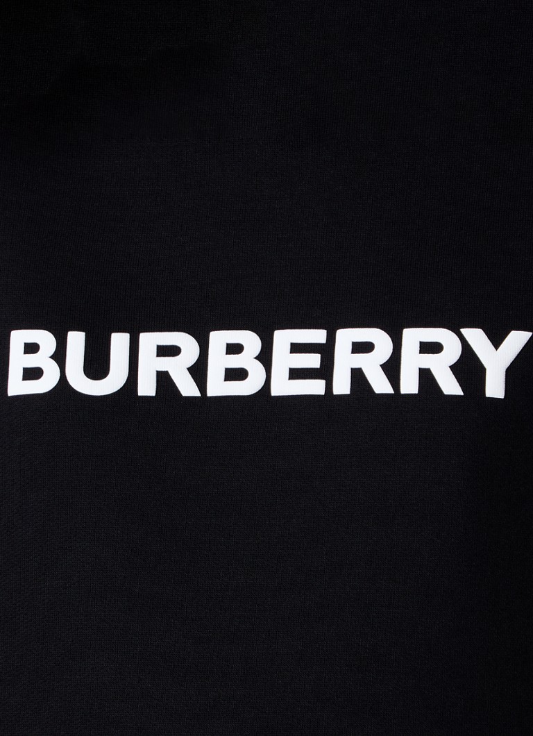 Hanorac cu imprimeu pe curea cu logo Burberry
