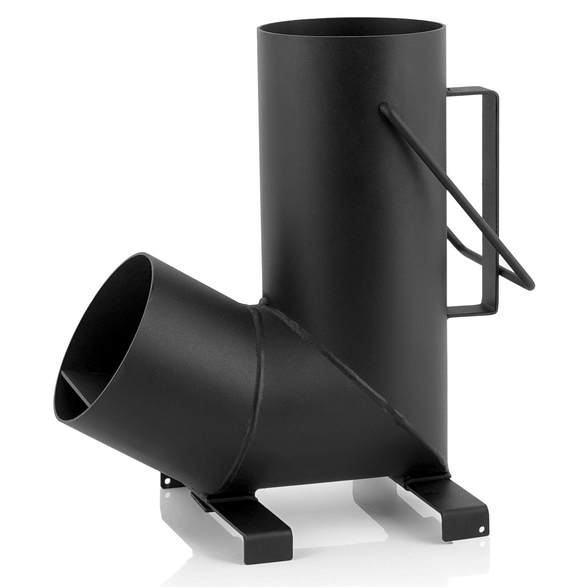 BBQ-Toro Feuerstelle Raketenofen RAKETE #6, Rocket Stove aus 1,5-mm-dickem Stahl