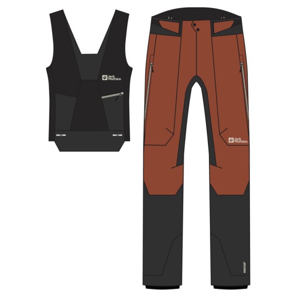 Jack Wolfskin - Alpspitze Air Pants - Regenhose
