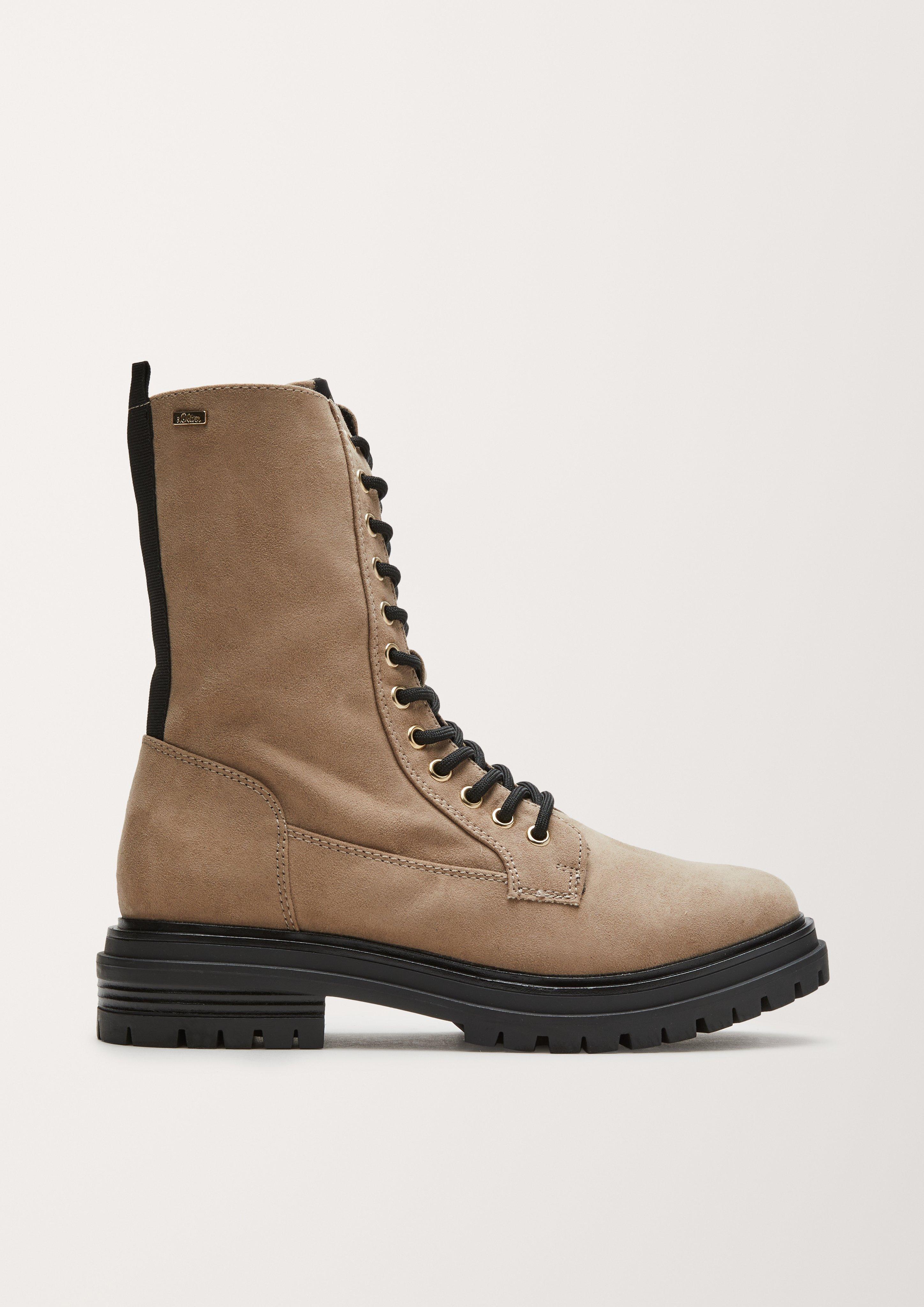 Stiefel in Veloursleder-Optik  101.107.101.25293-341