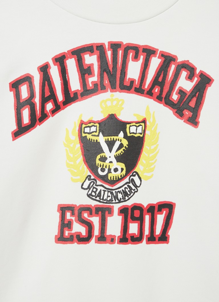 Svetr Balenciaga DIY College s potiskem loga
