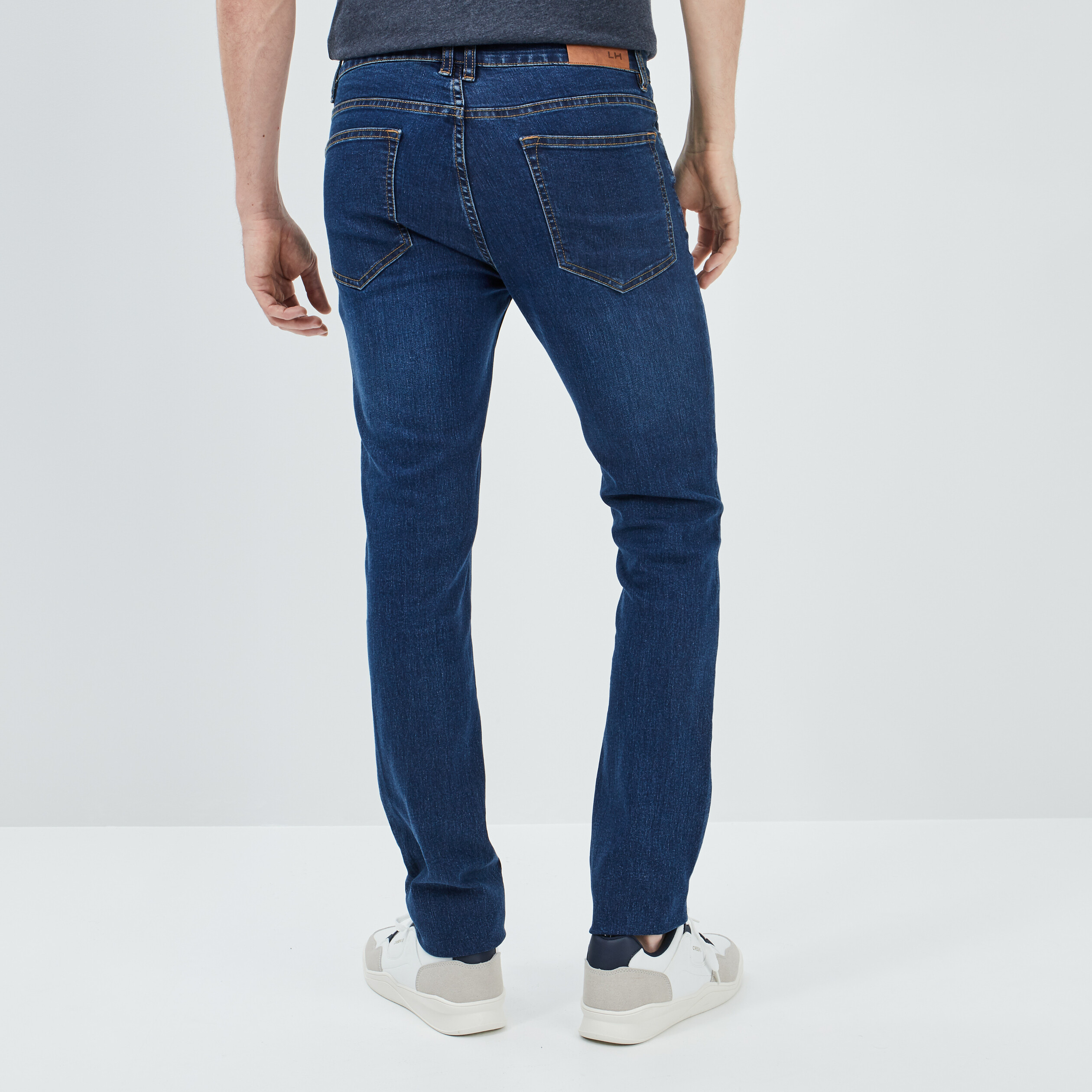 Jeans coupe skinny denim stone homme | La Halle