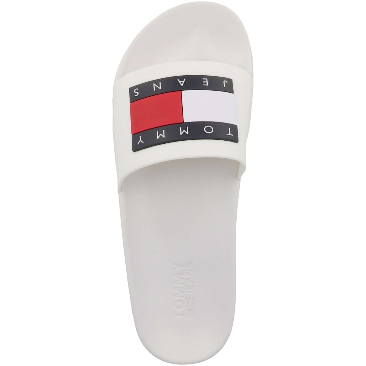 Tommy Hilfiger Tommy Jeans Flag Pool Slide Badelatschen creme