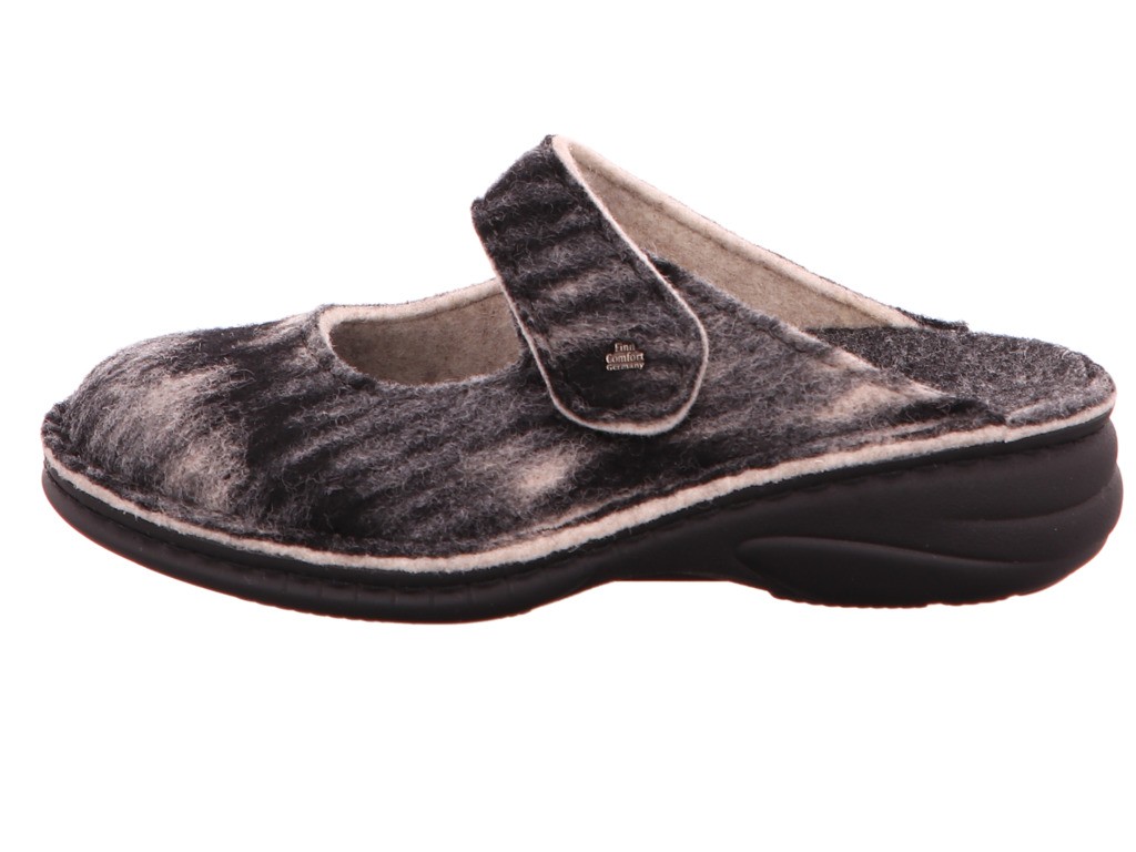 FINN COMFORT Hausschuhe grau GLARUS