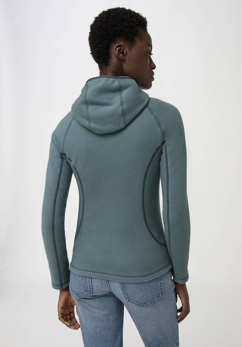 Softfleece-Jacke aus reiner Bio-Baumwolle