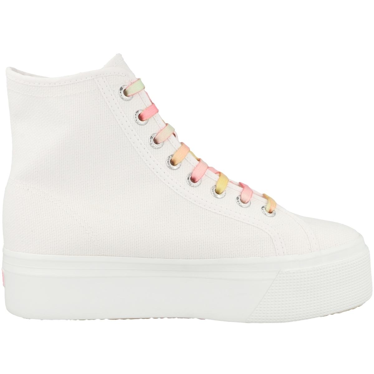 Superga 2708 Hi Top Shaded Lace Sneaker high weiss