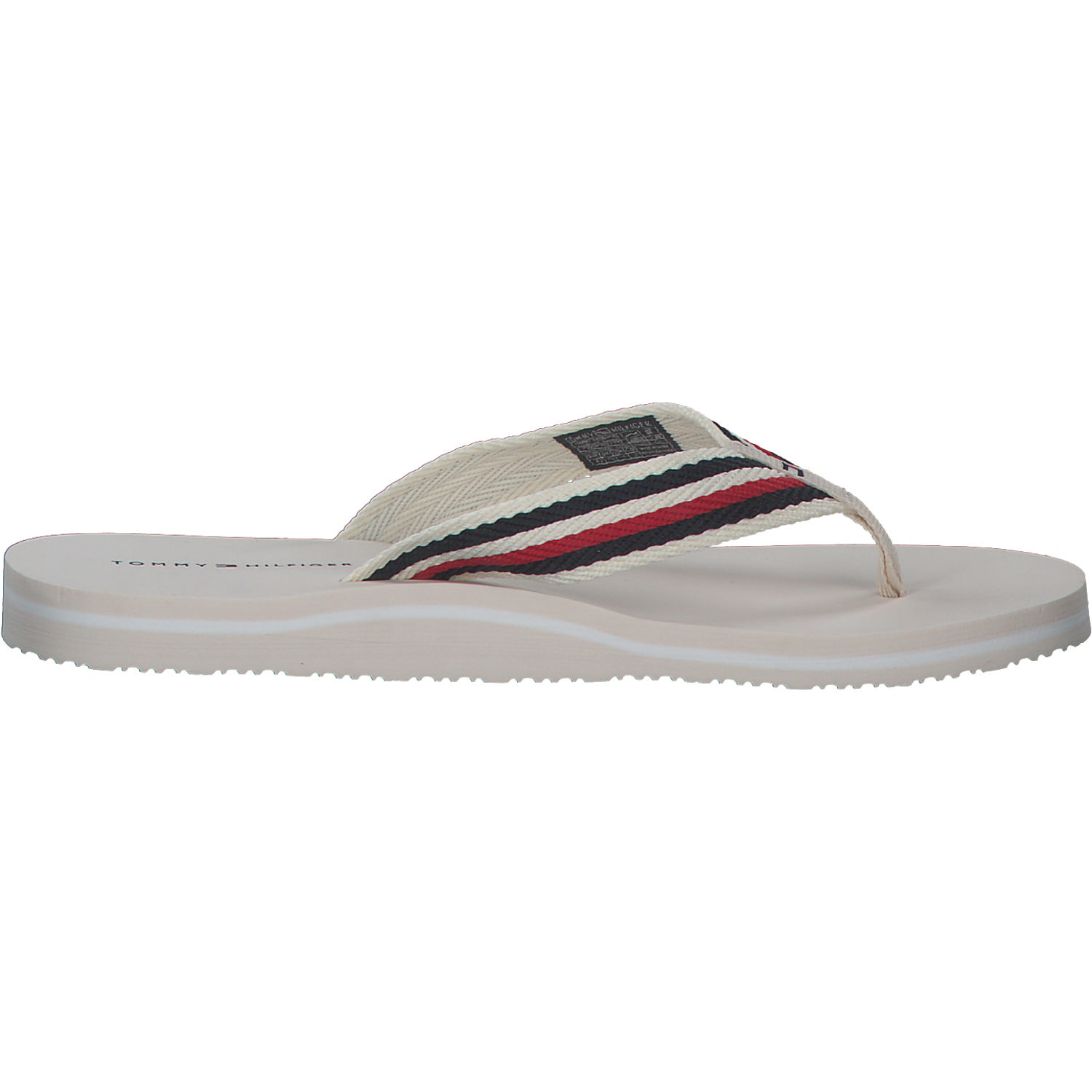 Tommy Hilfiger FW0FW07147, Zehentrenner, Damen, feather white