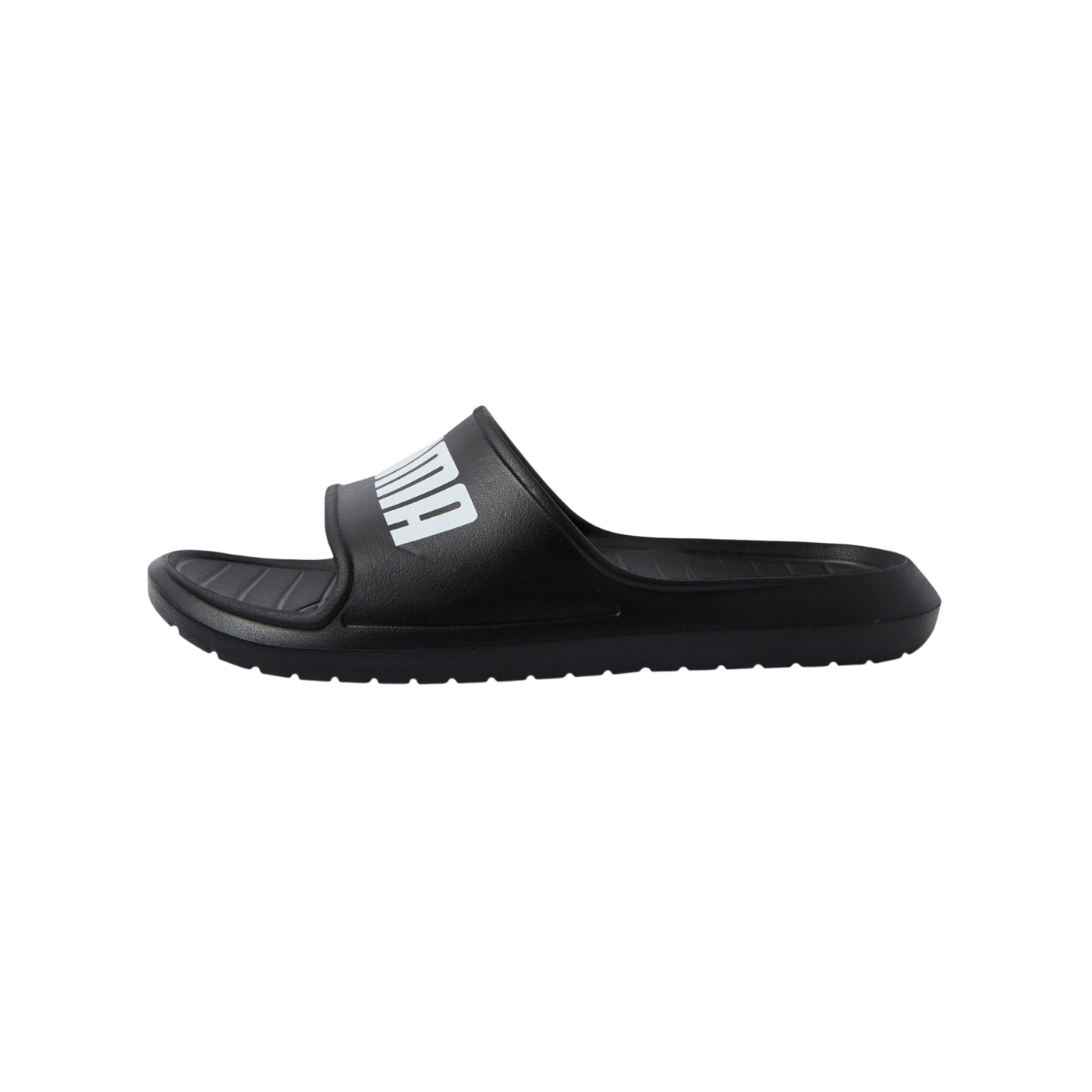 PUMA Divecat V2 Lite Badelatsche Schwarz Weiss F01