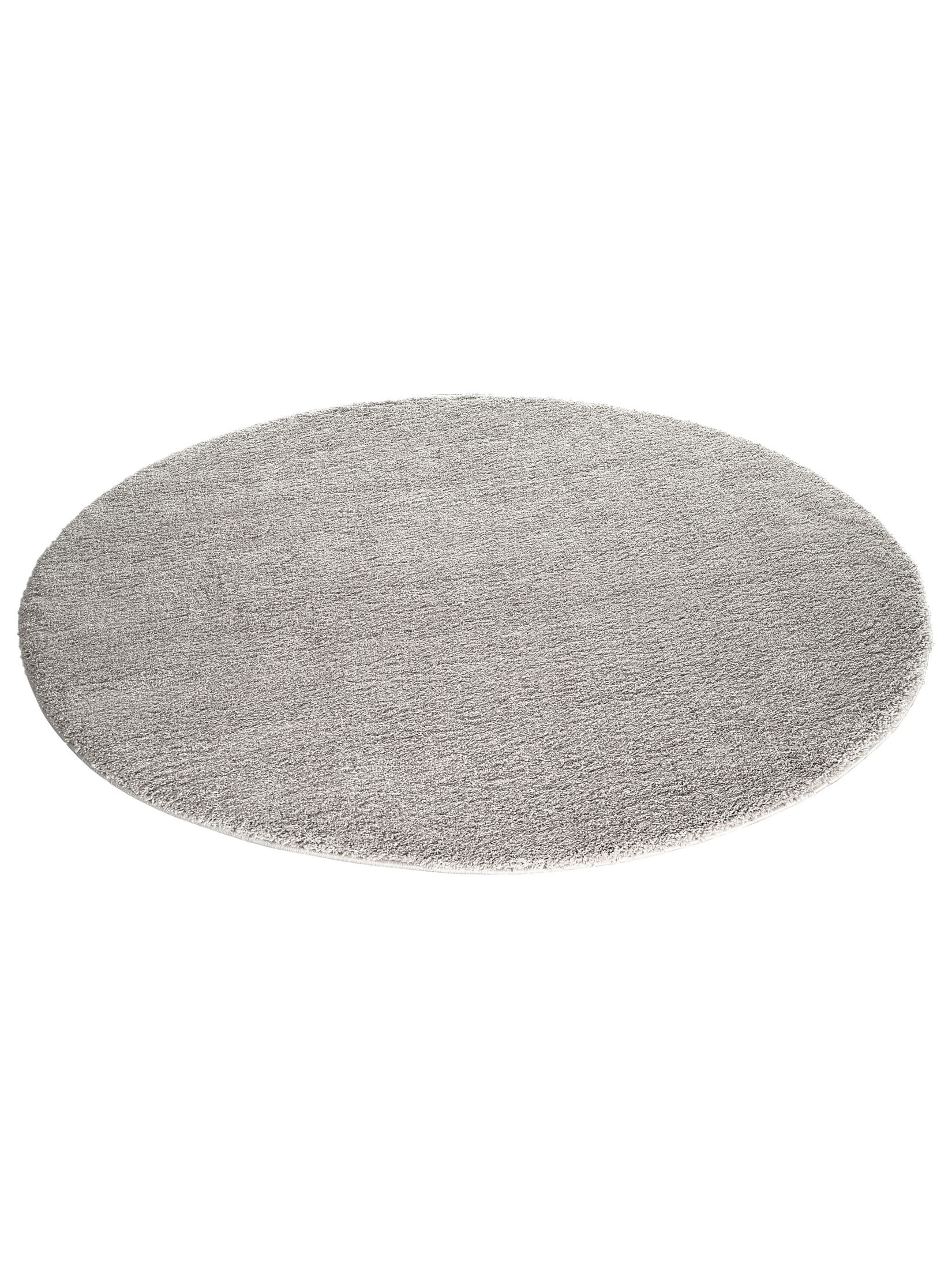 Lounge Hochflor-Teppich, Hellgrau