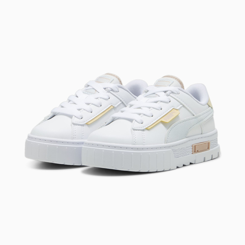 PUMA Mayze Crashed 393807_03 / weiss