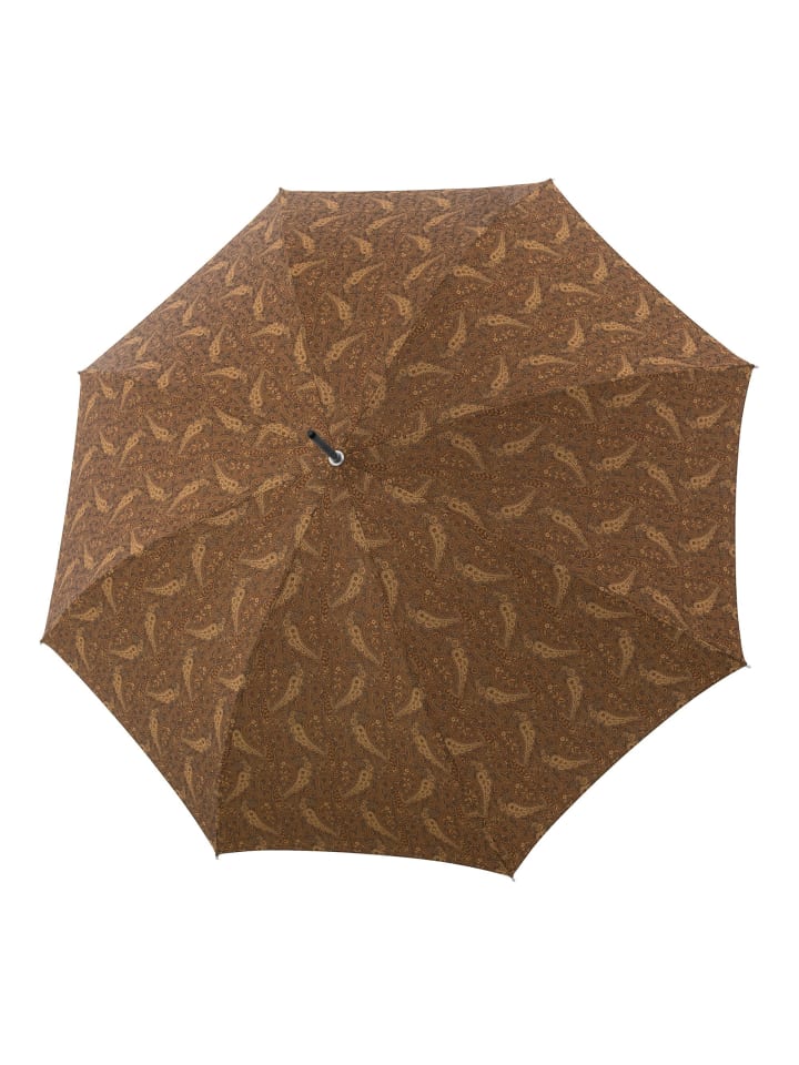 doppler Manufaktur Cottage Elegance Stockschirm 91 cm in braun gemustert günstig kaufen onesize