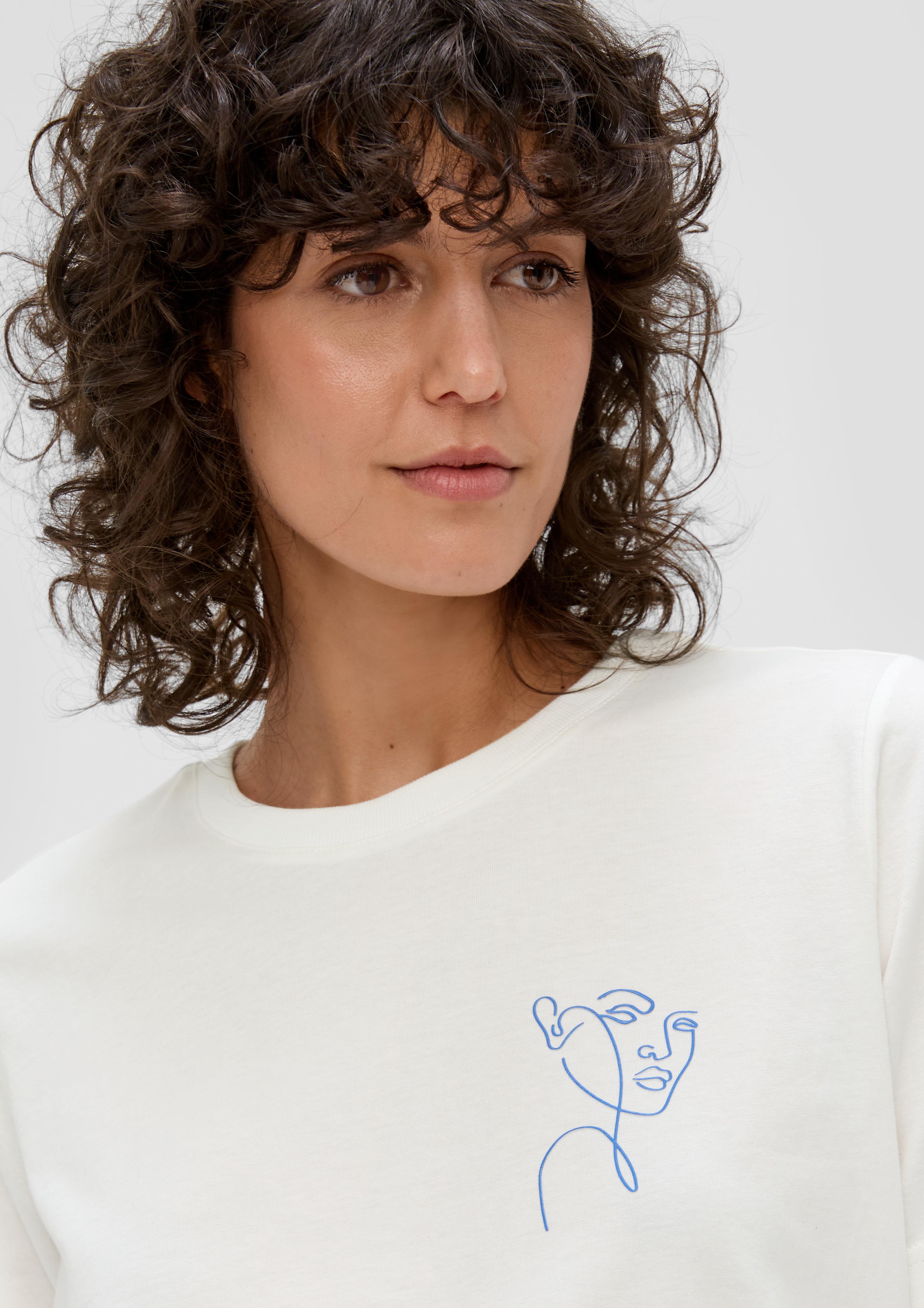T-Shirt mit Print-Detail  2147851-02D2