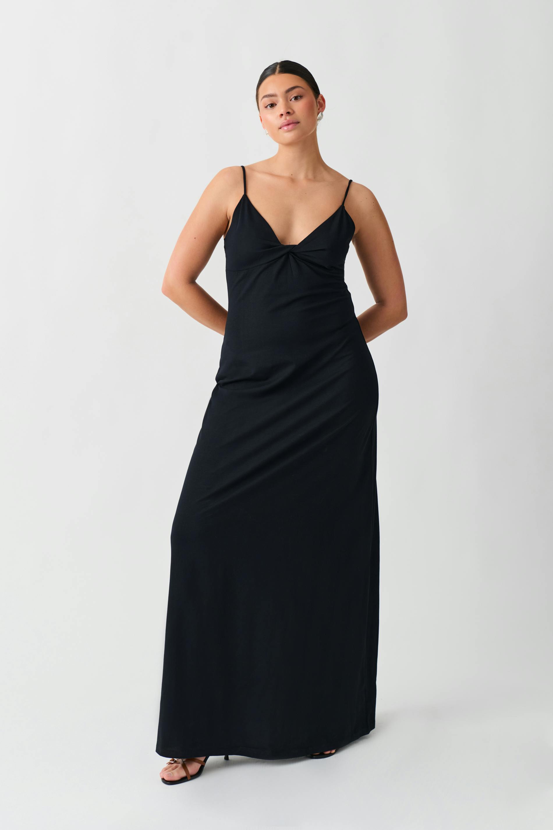 Twisted strap dress