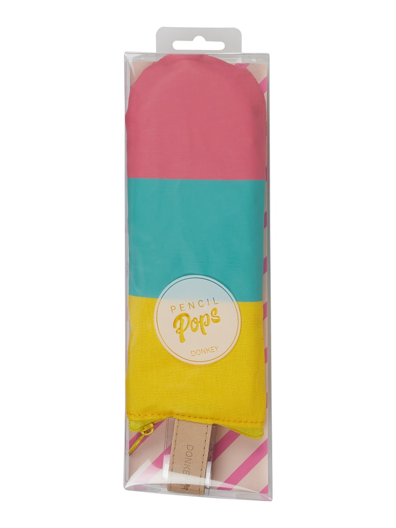 Unisex Federmäppchen in Eis-Form Modell 'Tutti Frutti' in türkis