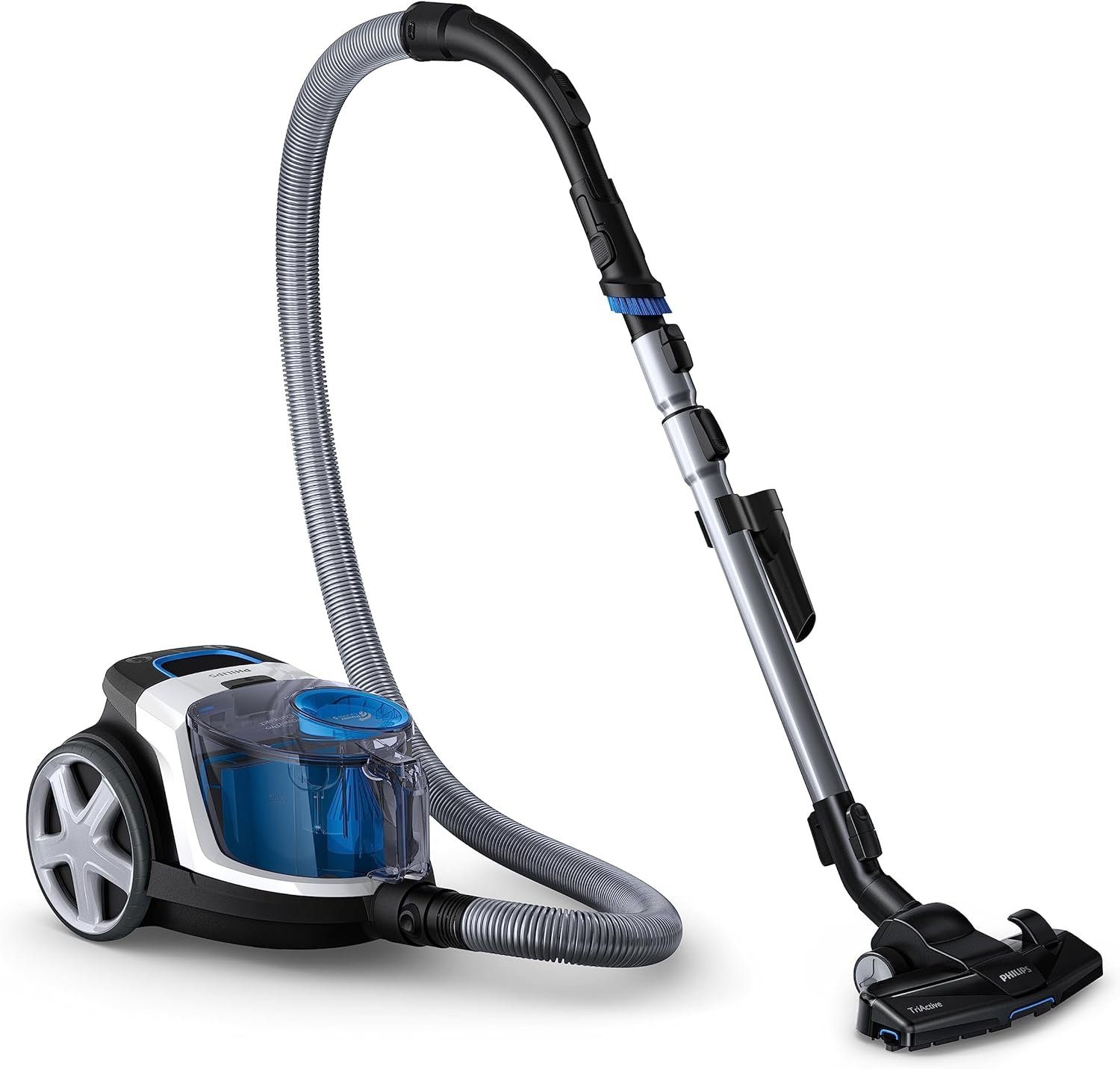 Philips Zyklon Hybrid Staubsauger Zyklon Staubsauger Zyklonstaubsauger extra stark Bodensauger, 650,00 W, Beutellos, Beutelloser Sauger, leise, 1,5 L Fassungsvermögen, Bodenstaubsauger