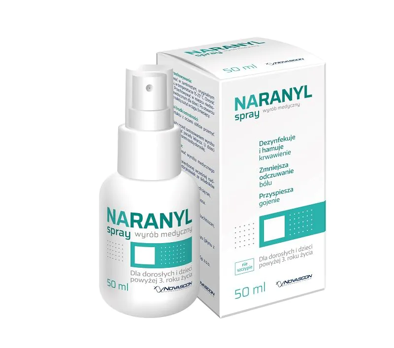 Σπρέι Naranyl για επιτάχυνση της επούλωσης πληγών