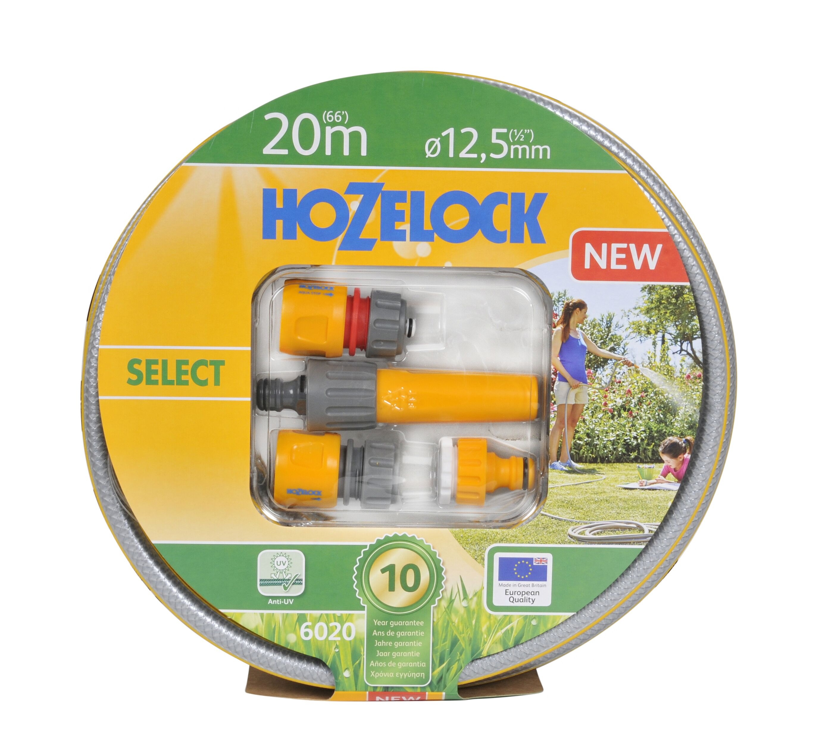 Hozelock 6025P9000 Select slangset Ã˜ 12,5 mm 25 metrov