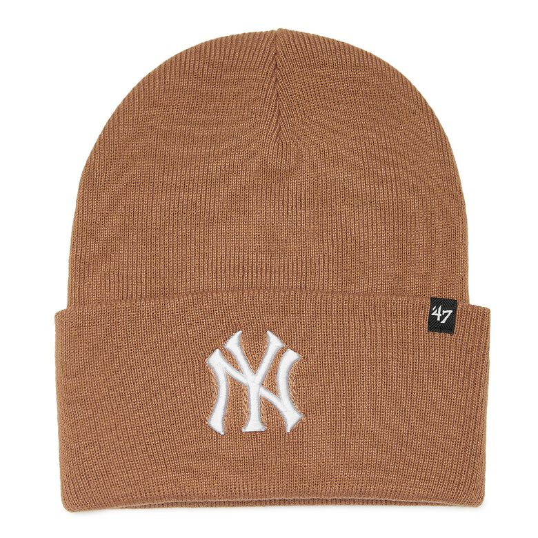 47 Brand MLB New York Yankees Haymaker '47 Cuff Knit camel