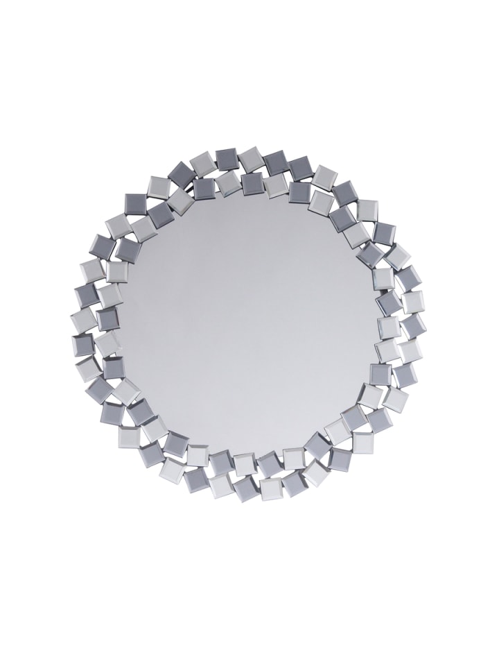 Kayoom Wandspiegel Rowena in Silber / Grau günstig kaufen onesize