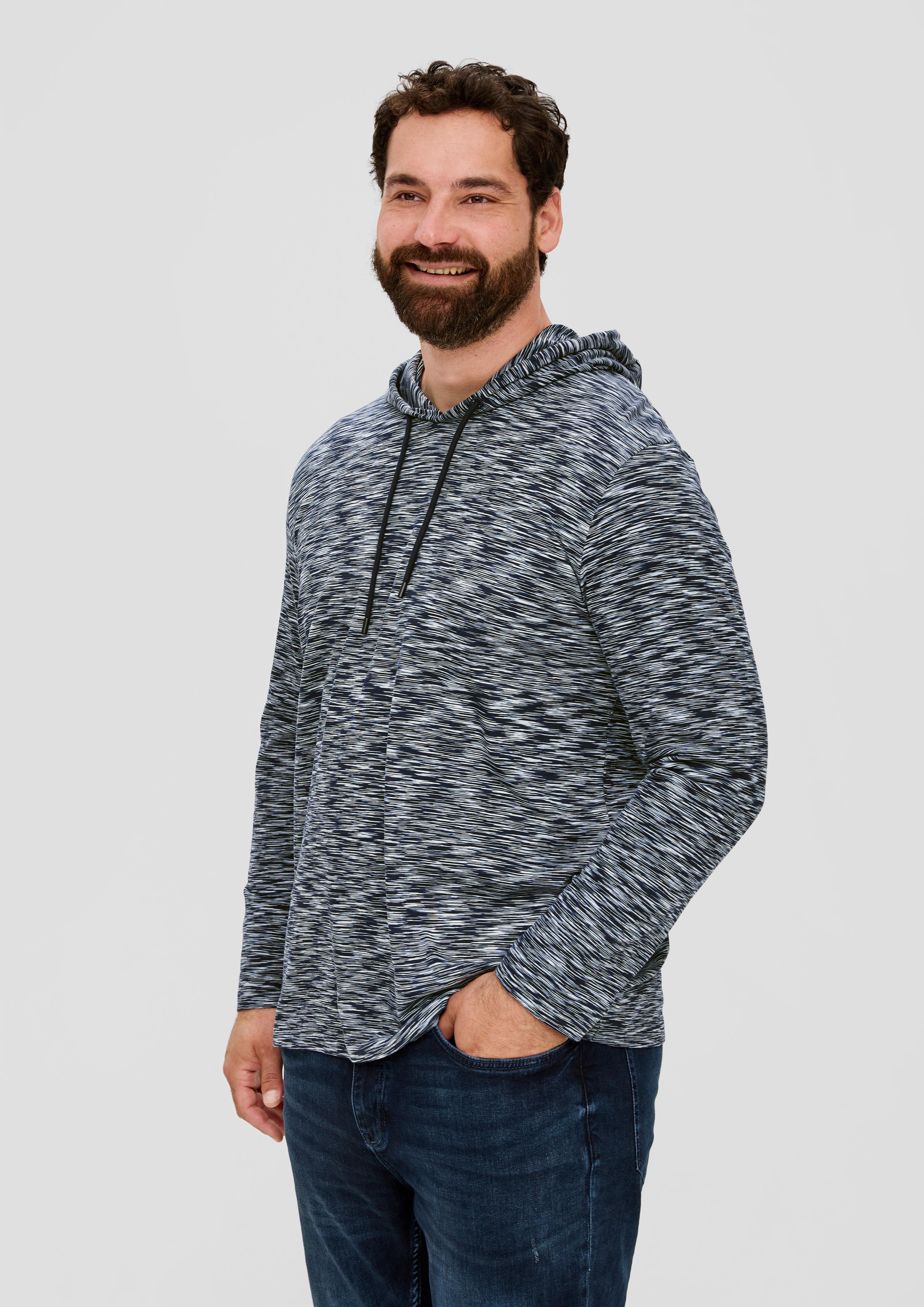Longsleeve mit Kapuze  2139713-59W2