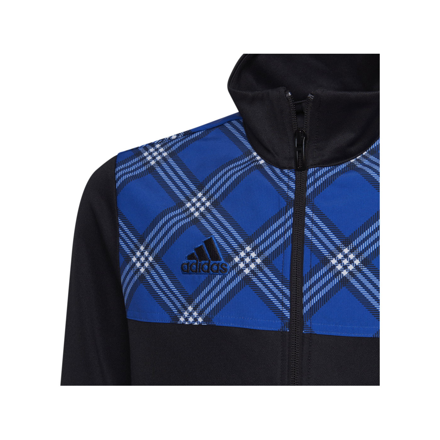 adidas Tiro Trainingsjacke Kids Schwarz Blau