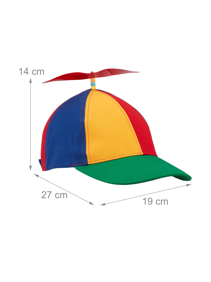 relaxdays Propeller Mütze in Bunt günstig kaufen onesize