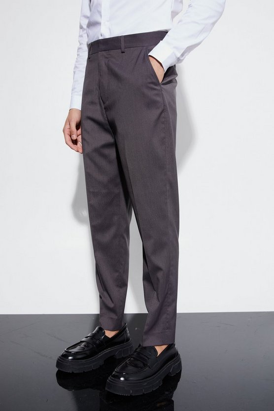 Maßgeschneiderte Hose mit hohem Bund