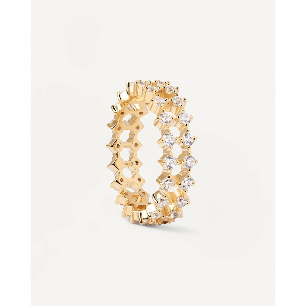 P D Paola Bague pour femme 925 Argent or Bague