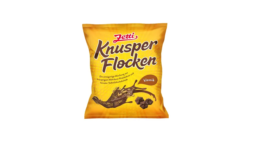 Zetti Knusperflocken Vollmilchschokolade 130 g