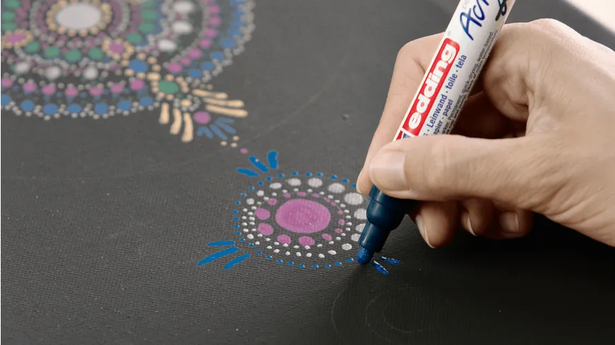 edding Acrylmarker 5100 5er-Set medium festive festive