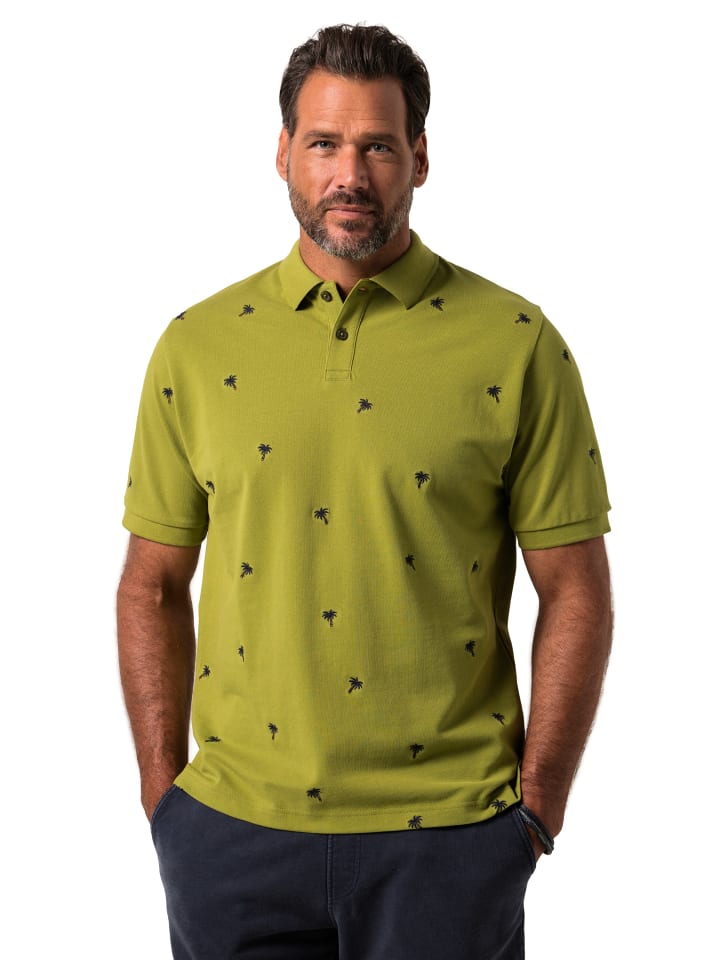JP1880 Poloshirt in grün günstig kaufen