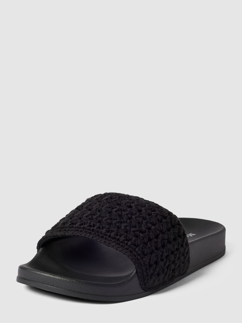 Slides mit Label-Print Modell 'EBBA' in schwarz