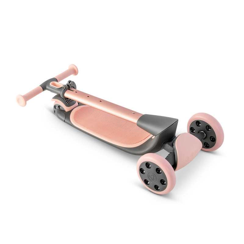 Trottinette 3 roues Yglider rose Yvolution