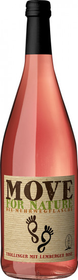 2022 Trollinger mit Lemberger Rosé - Move for Nature halbtrocken 1,0 L - Heuchelberg Weingärtner