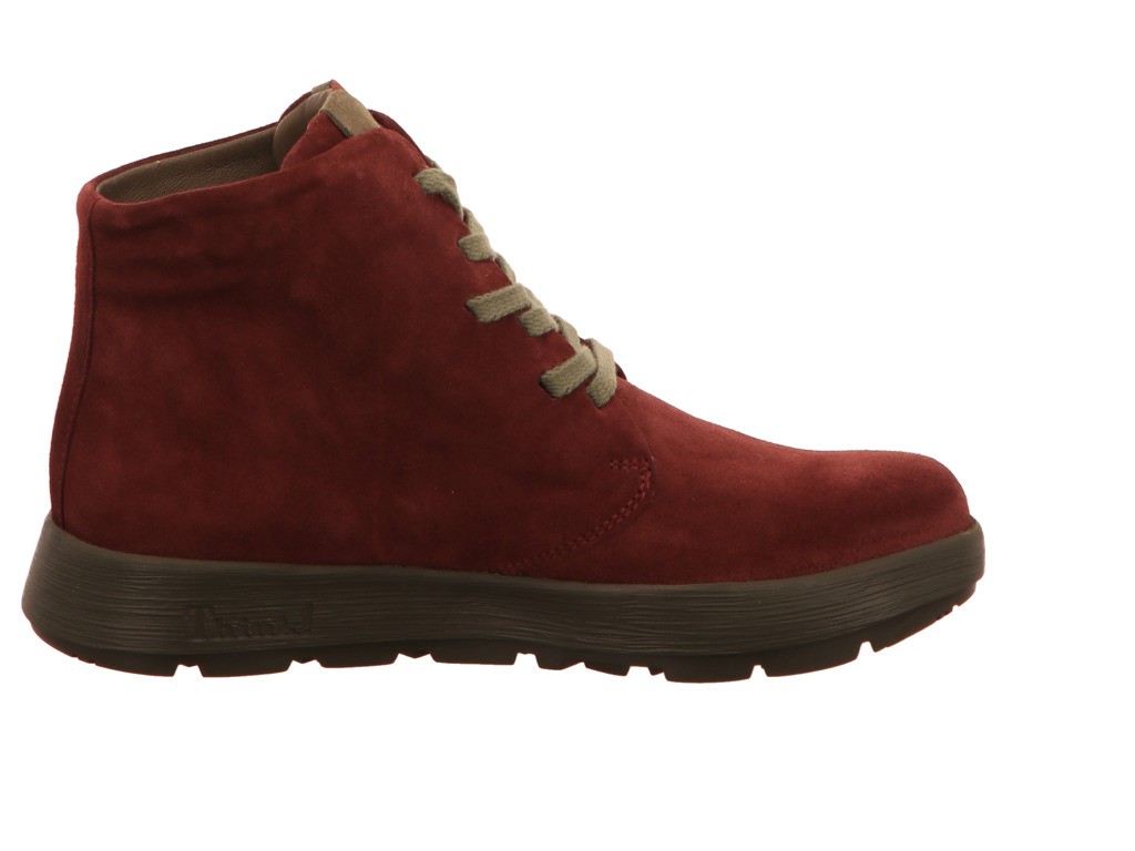 THINK Schnür-Stiefeletten rot 3-000628