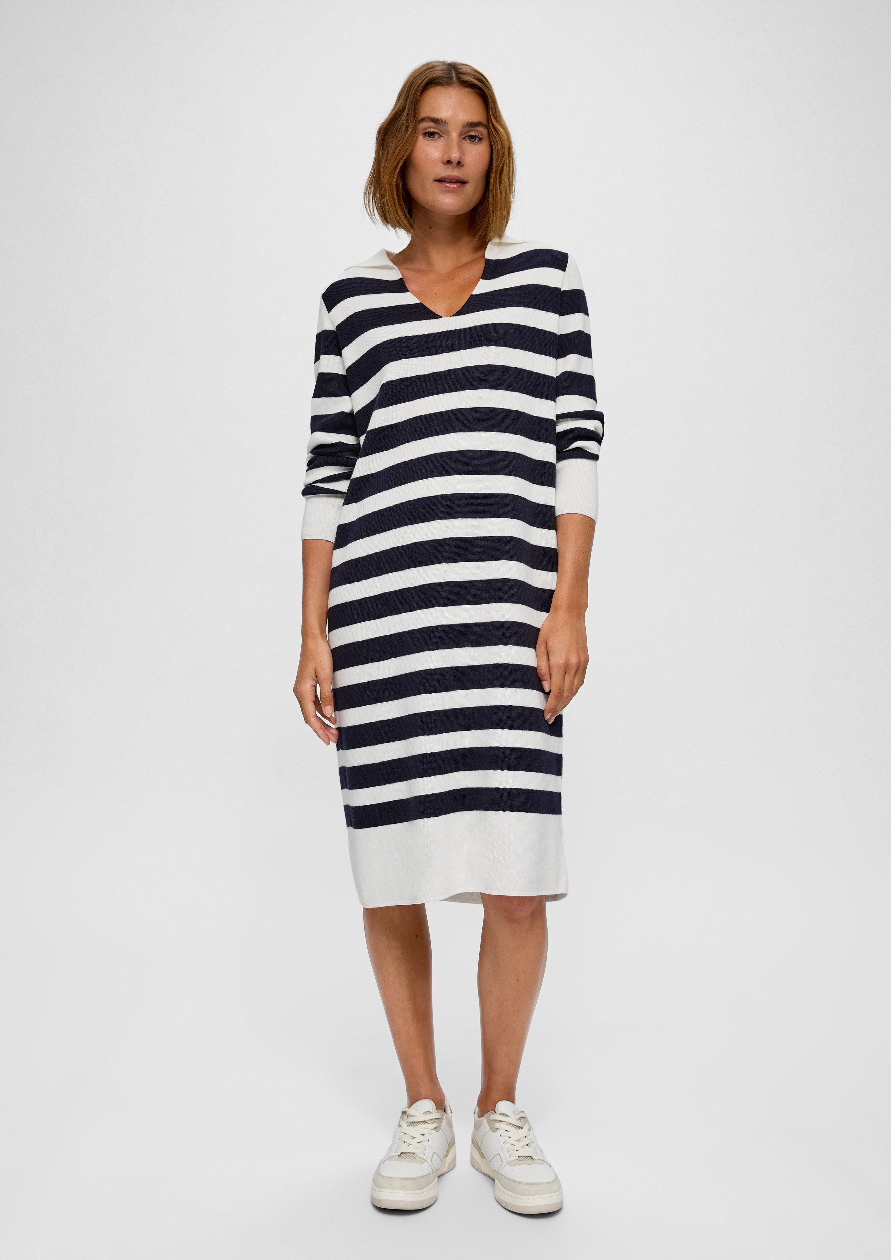 Strickkleid aus Baumwollmix  2138200-02G4