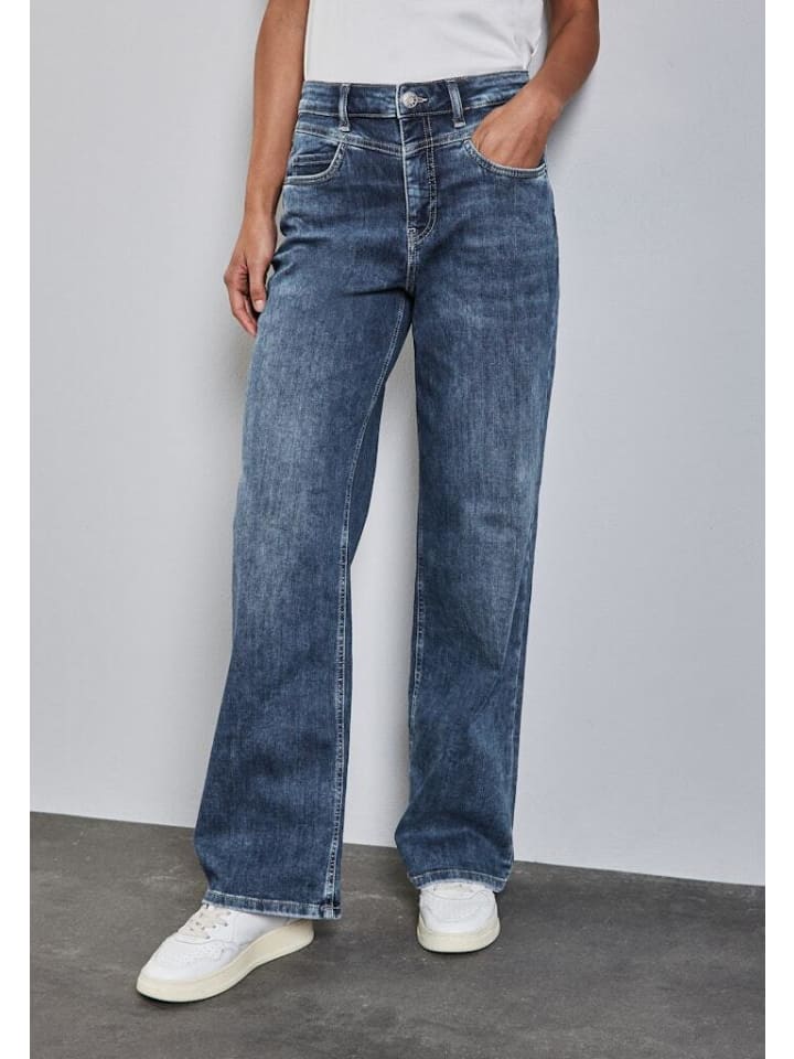 Street One Jeans in mid blue random günstig kaufen