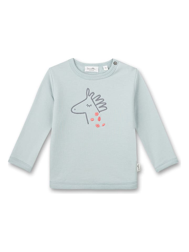 Sanetta Kidswear Sweatshirt in Hellblau günstig kaufen