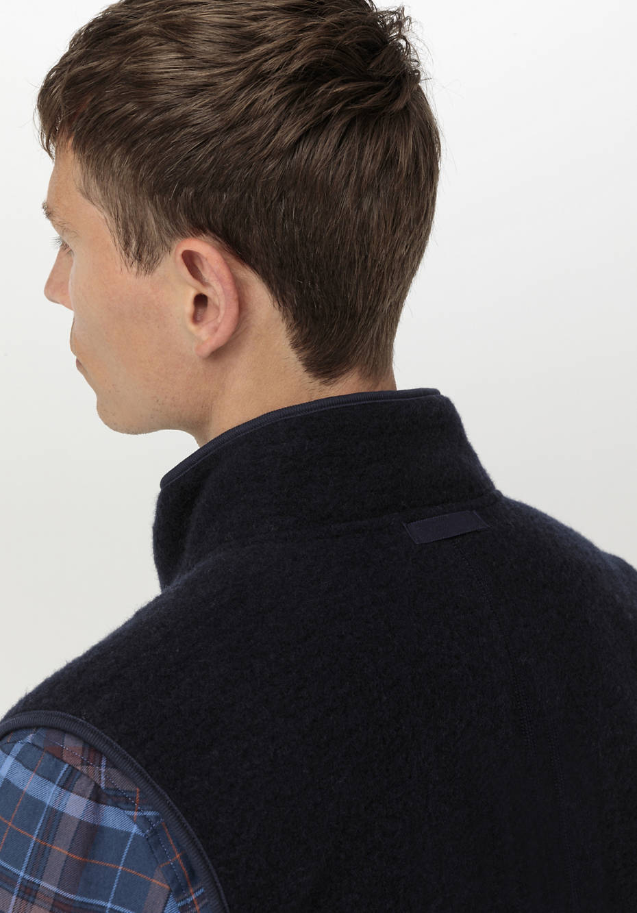 Wollfleece-Weste aus reiner Bio-Merinowolle