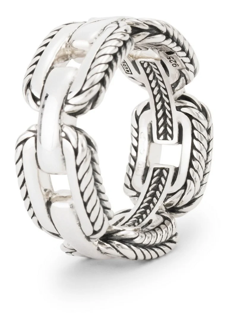 Buddha to Buddha Barbara Link silver ring